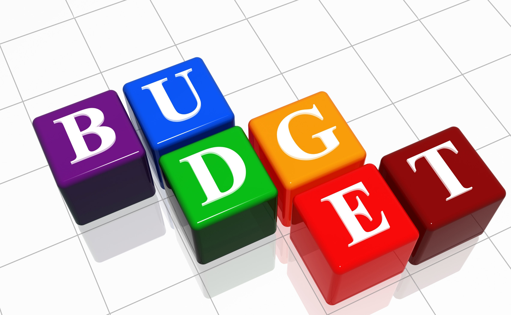 Image of the word BUDGET