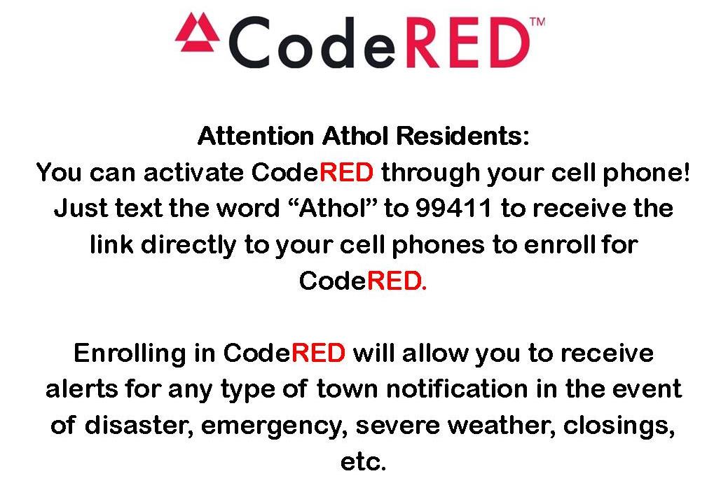 CodeRED Activation explanation form