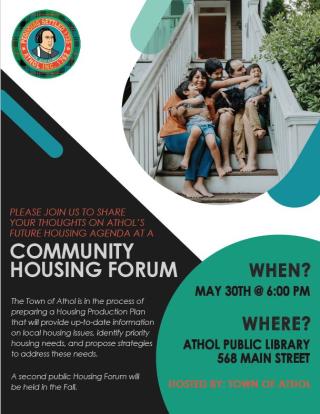 Housing Forum Flyer