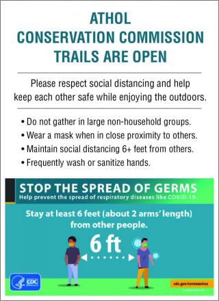 Be safe on the trails